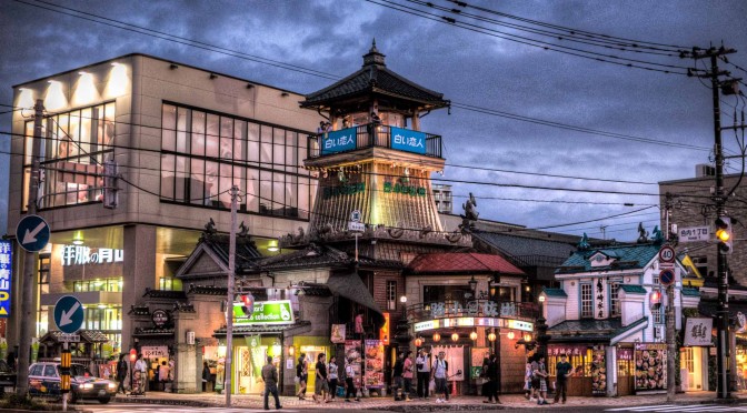 小樽の夜 – HDR