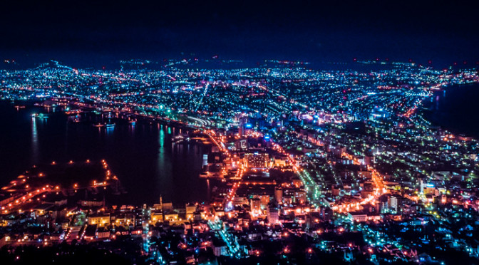 函館100万ドルの夜景撮影の3つのポイント