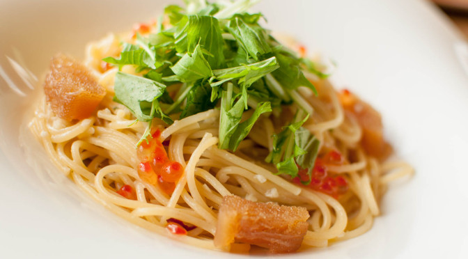 和製アンチョビパスタ – Japanese anchovy pasta