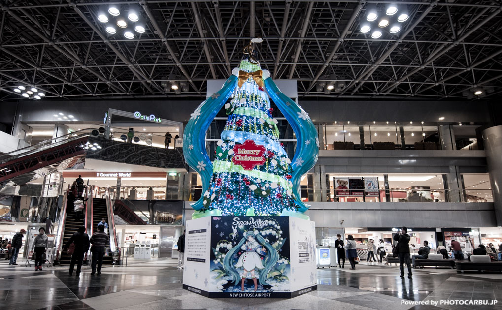 今年の冬は北の大地にミクツリーが誕生!?ダヨー