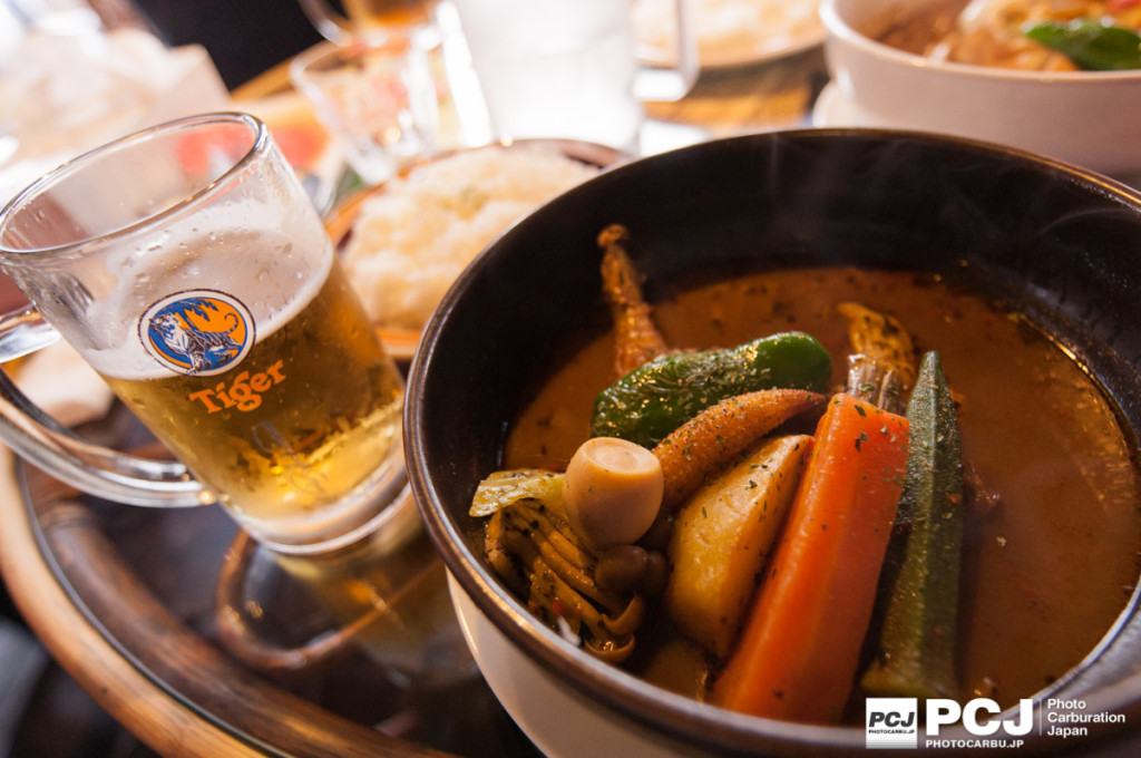 ビールTigerを追加！贅沢すぎる・・・