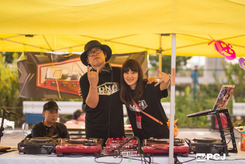 DNA INDUSTRYさんからはDJが来てくれていました。