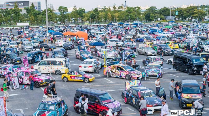 自慢の痛車が集まる祭典!痛Gふぇすた お台場2015(激選90枚)
