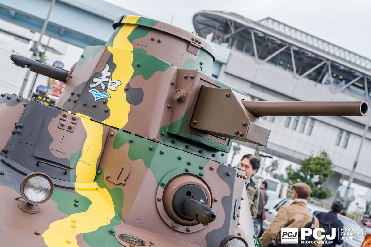 戦車も来てました・・・(笑