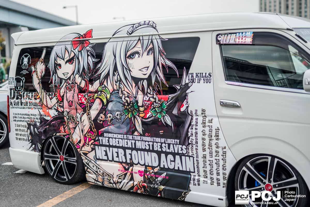 凄い綺麗なペイント。横を上手く使ってる