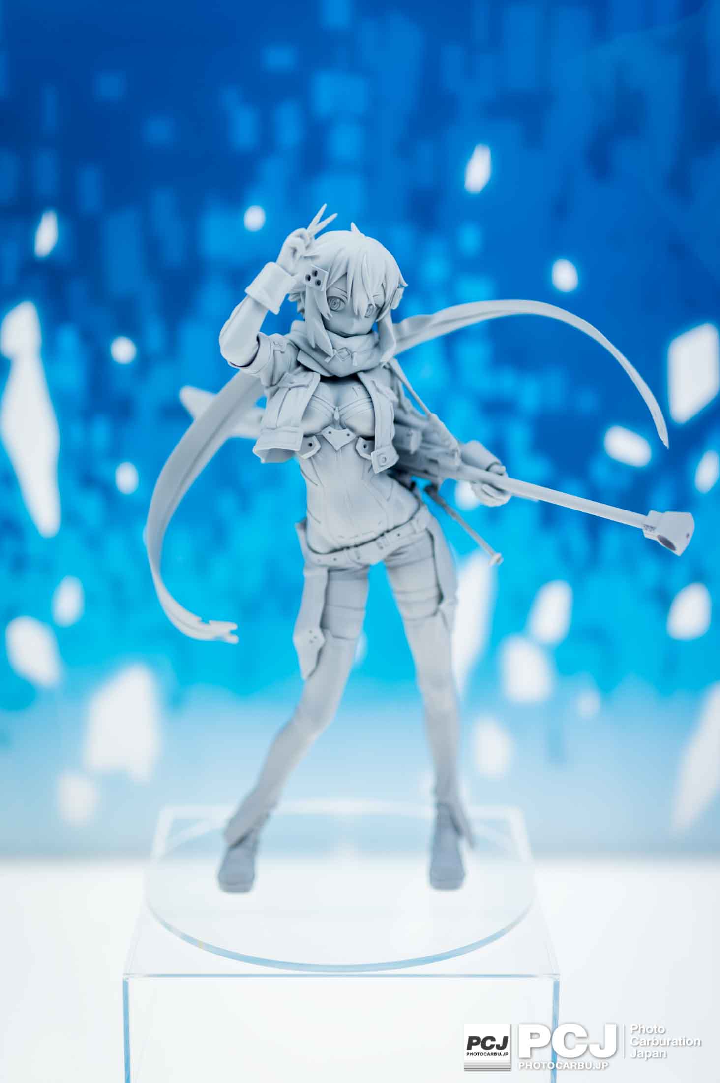 シノンちゃん。顔面がかわいいので着色が楽しみです。