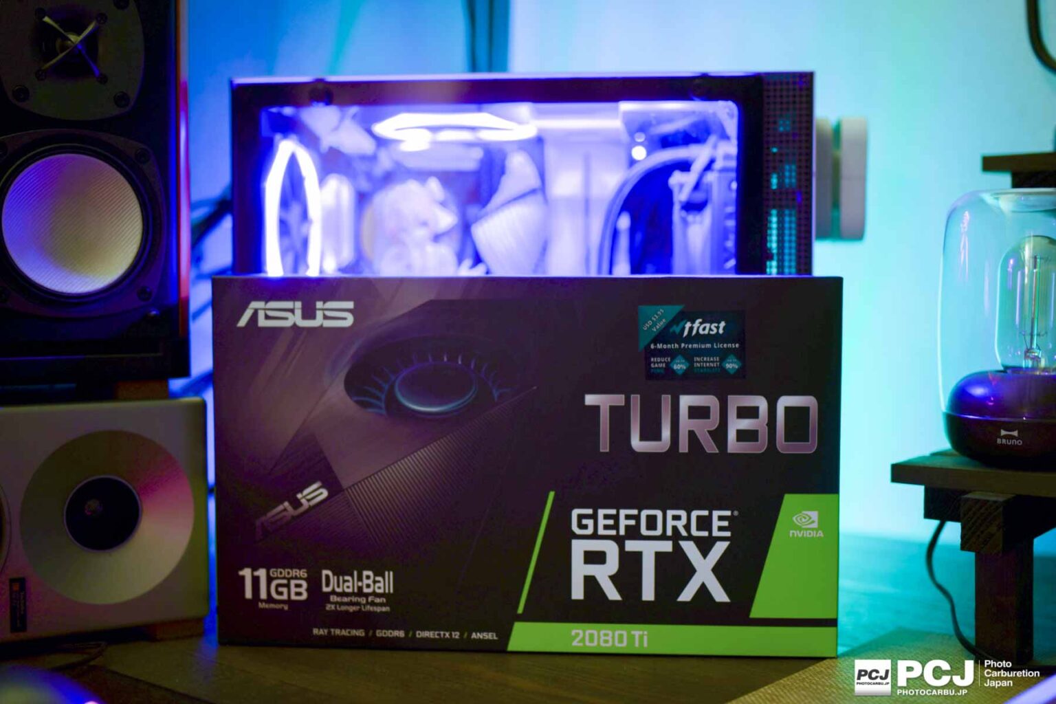 ASUS TURBO-RTX2080TI-11Gレビュー｜GTX 1080 Tiと4K・VR性能を比較