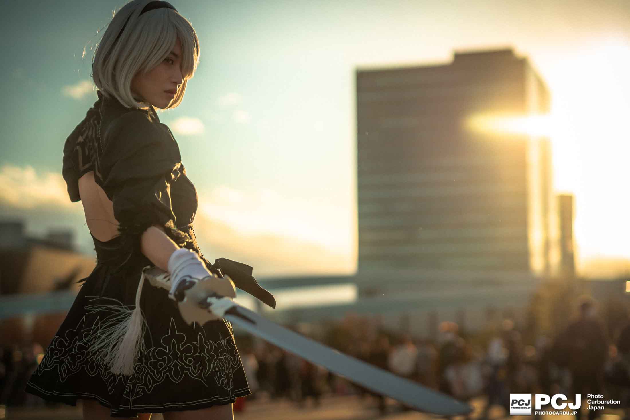 華月さん @cos11p ニアオートマタ　２B